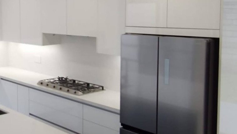 Cocina de estilo mineral